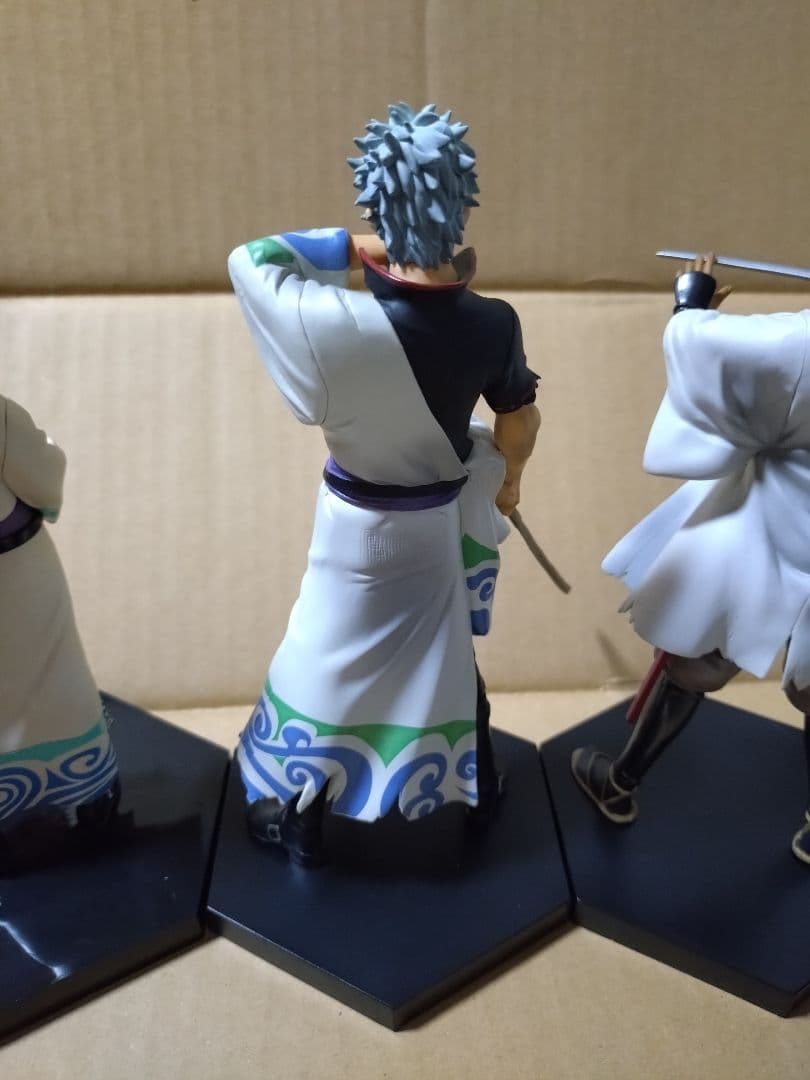 銀魂　フィギュア《坂田銀時＆定春》計6点セット