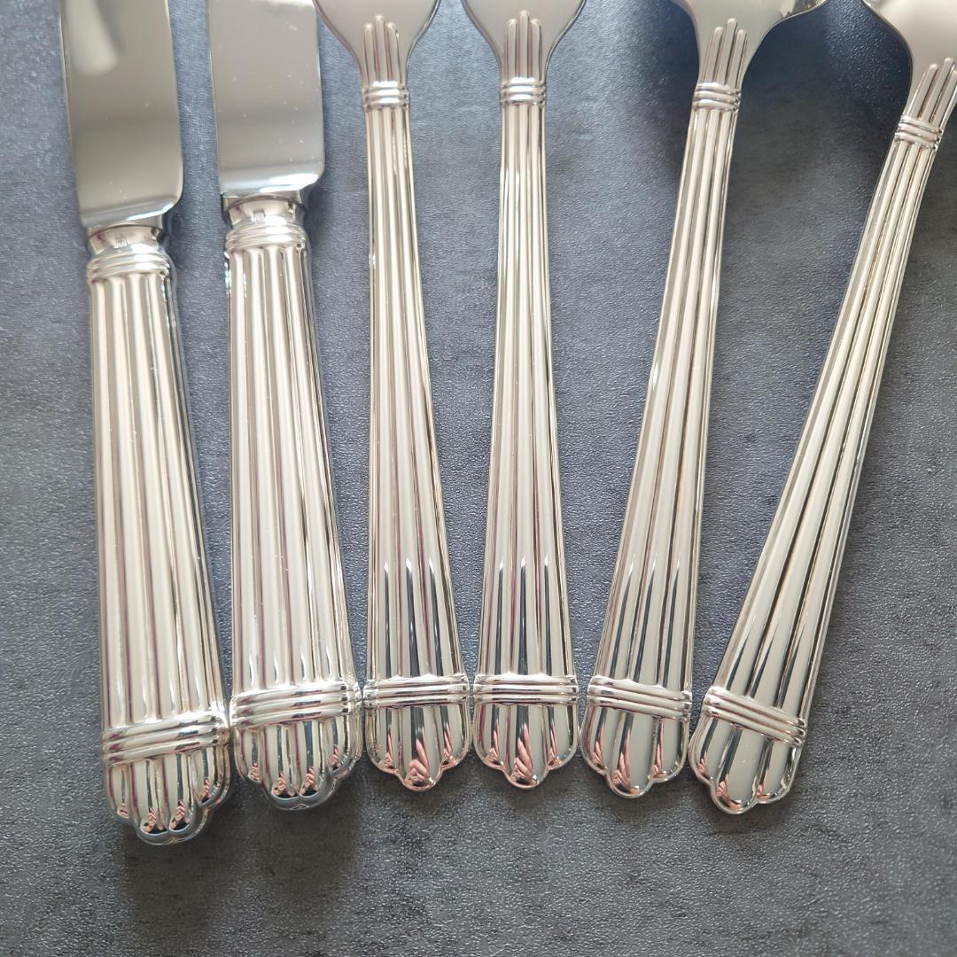 美品 クリストフル アリア テーブルサイズ 6点