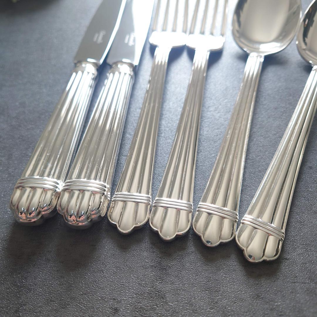 美品 クリストフル アリア テーブルサイズ 6点