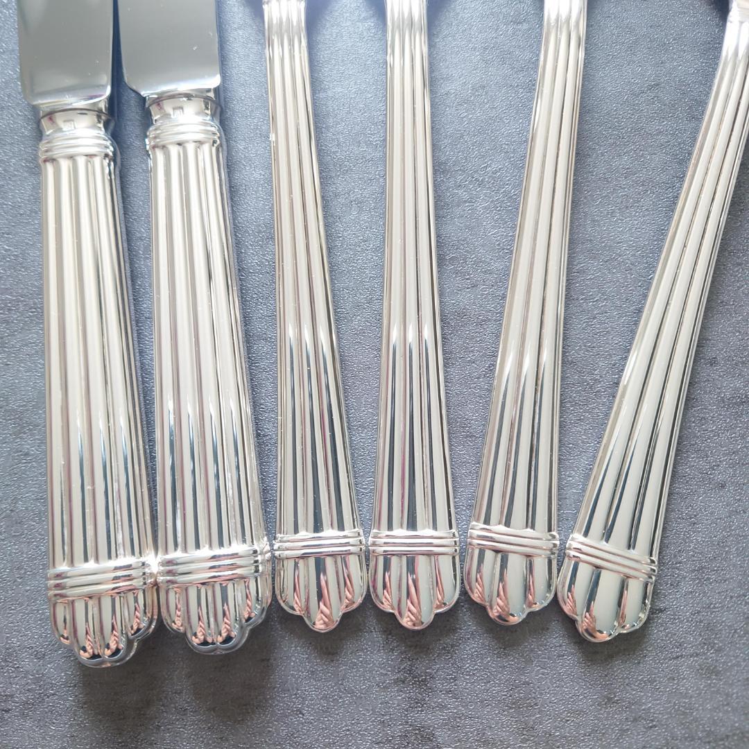 美品 クリストフル アリア テーブルサイズ 6点