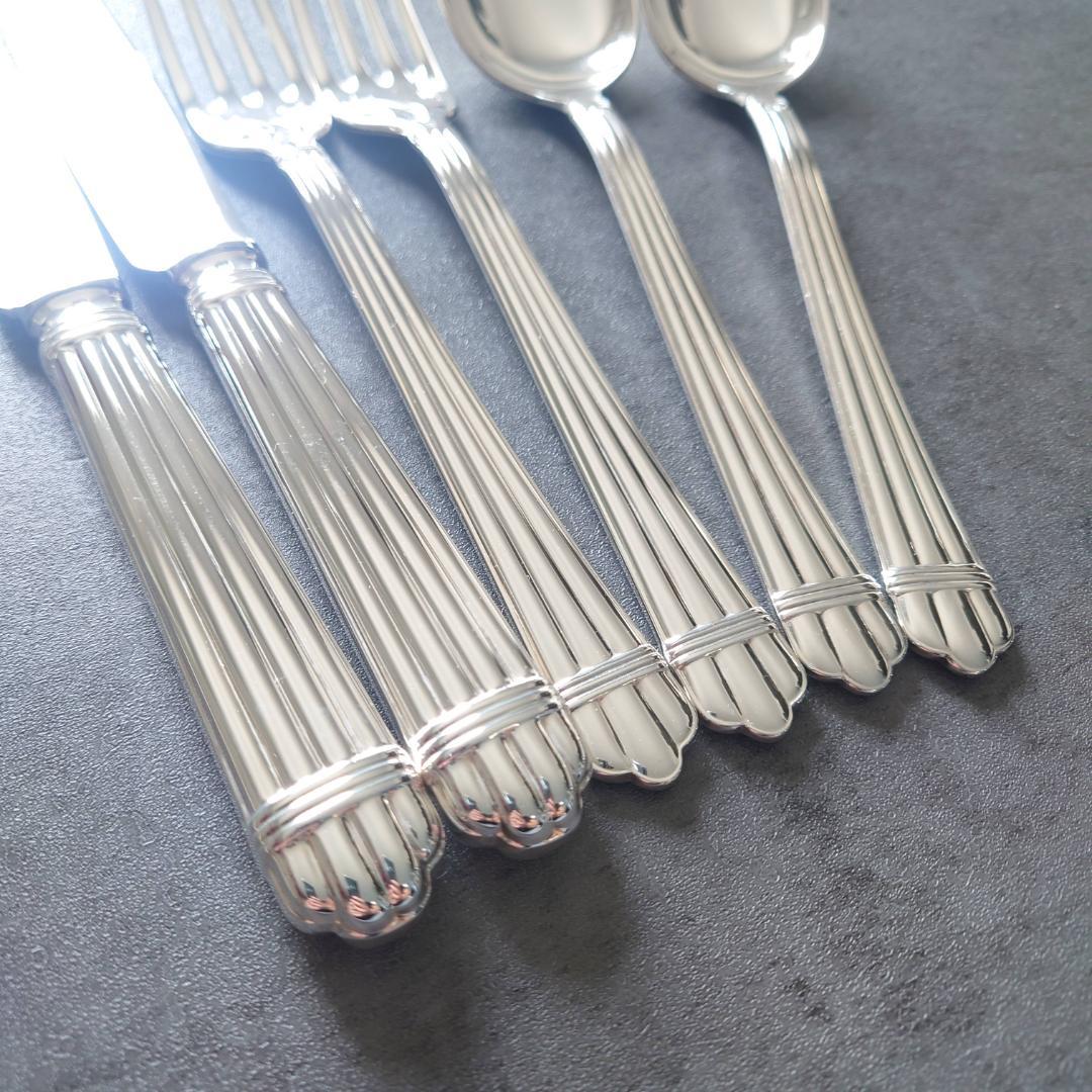 美品 クリストフル アリア テーブルサイズ 6点