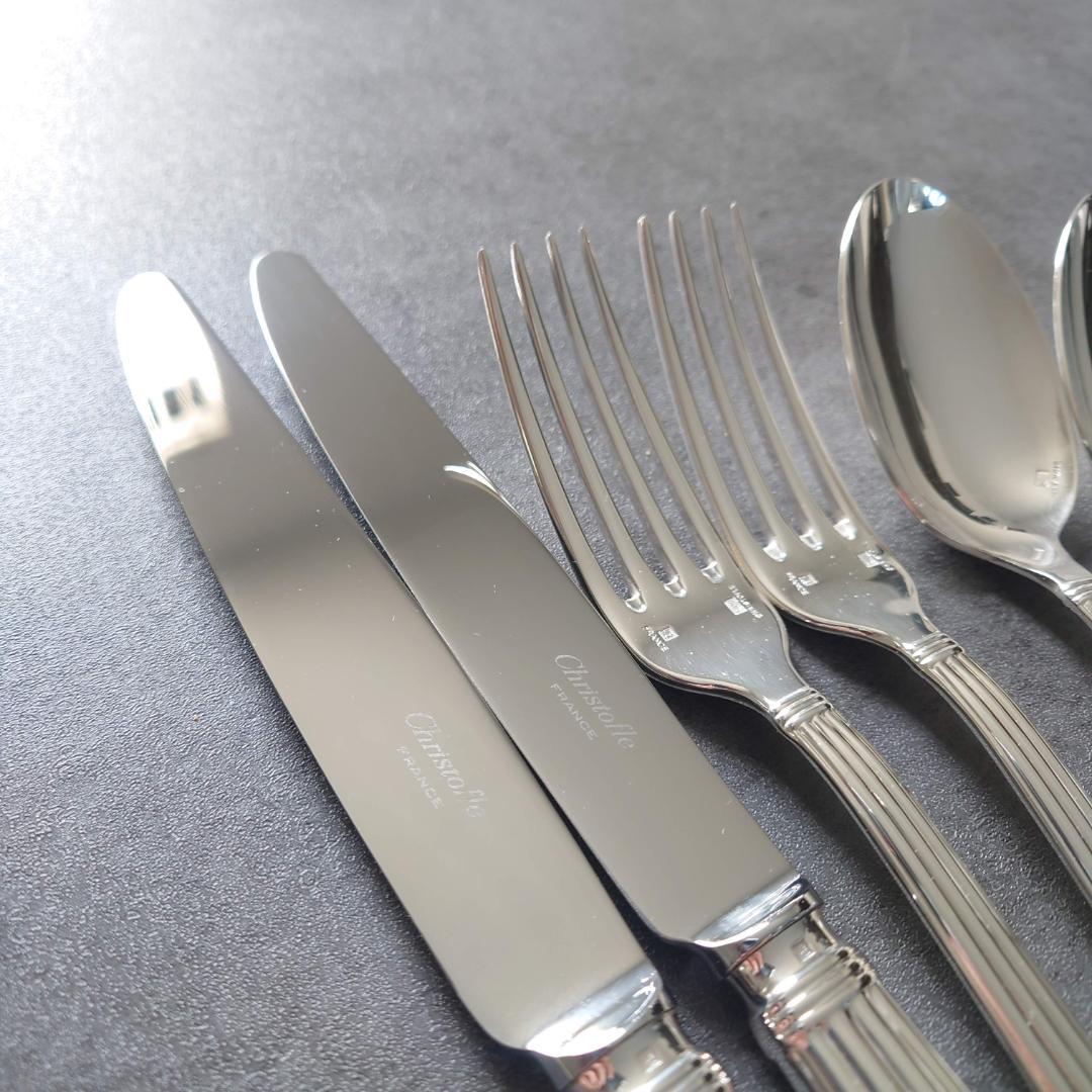 美品 クリストフル アリア テーブルサイズ 6点