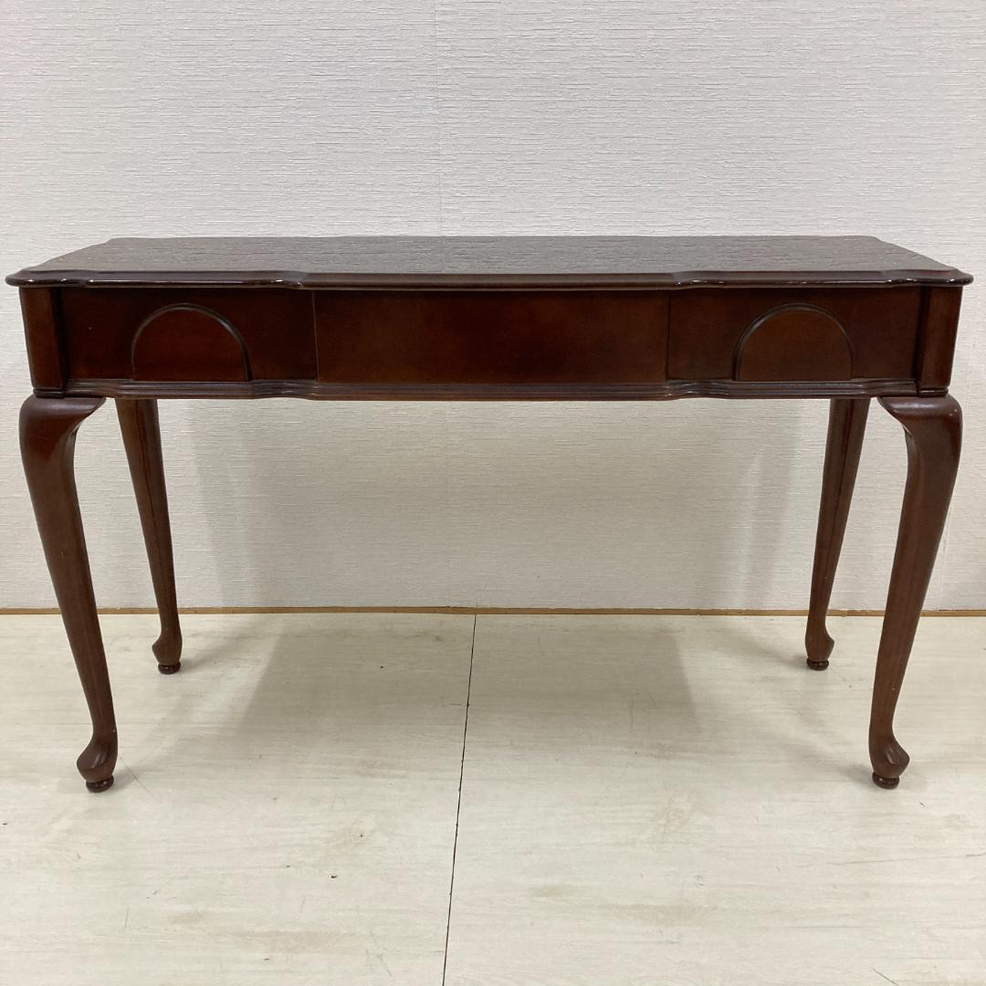 猫脚　コンソール　デスク　机　クラシック　アンティーク調