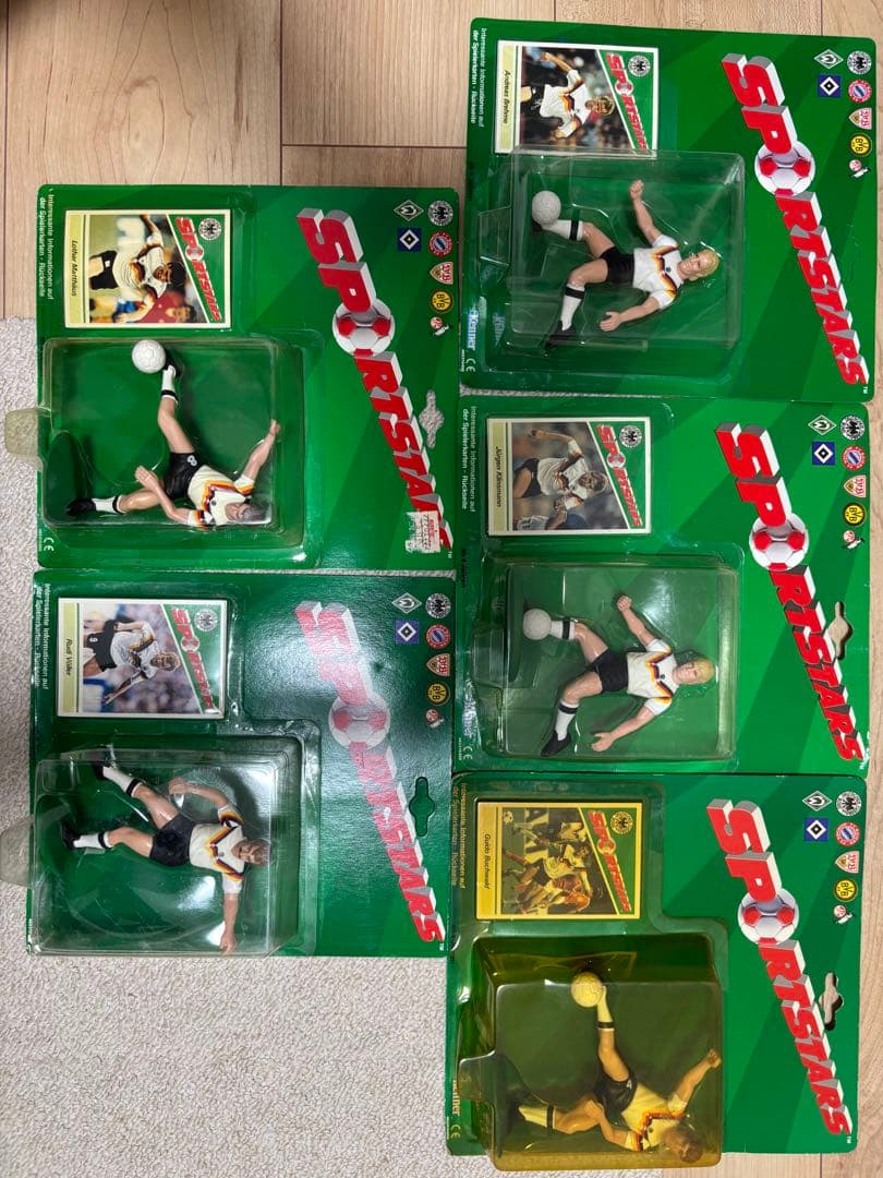 【超貴重】KENNER社 西ドイツ代表5体 フィギュア