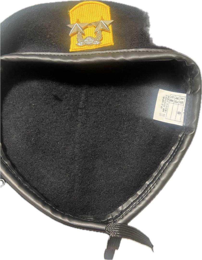 韓国軍特戦司中将ベレー帽