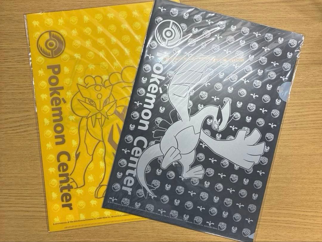 クリアファイル2枚 ルギア&ホウオウ、ライコウ - メルカリ