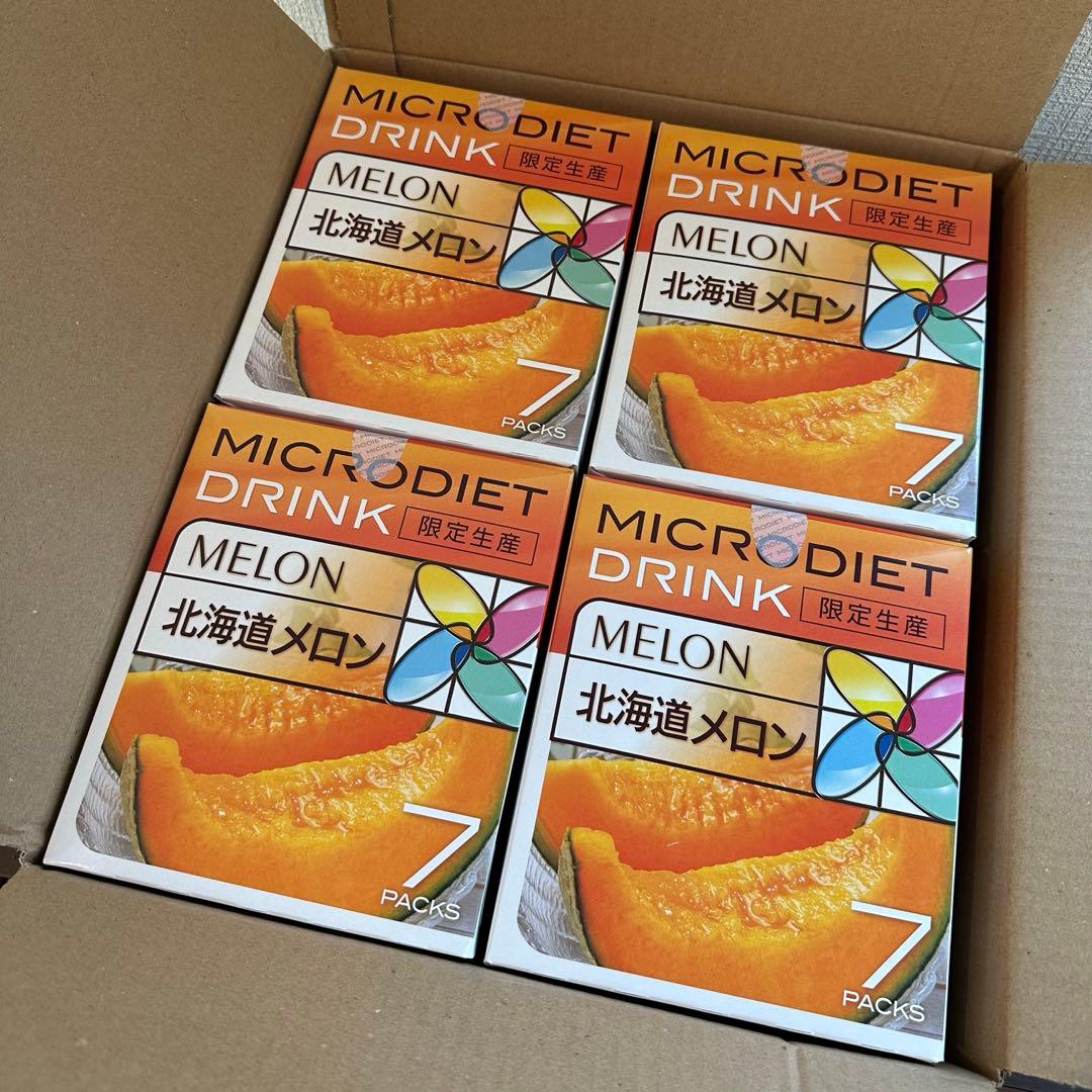 MICRODIET マイクロダイエット ドリンク 北海道メロン 4箱