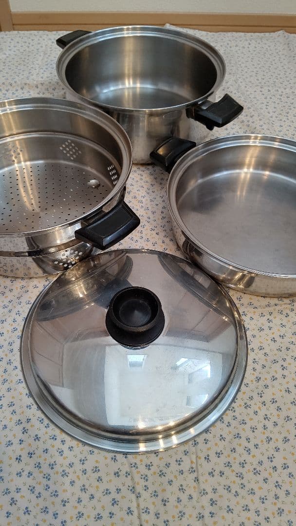 fhofhofhoです ロイヤルクィーン鍋セット (IH非対応)