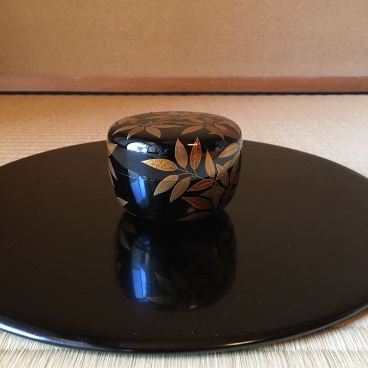 茶道 平棗 笹露蒔絵 加賀山中塗 - メルカリ