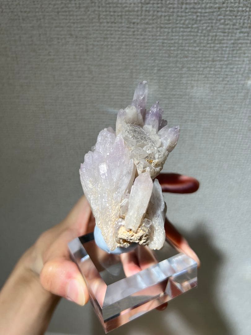 本日限定】国産鉱物 富井鉱山 紫水晶群晶