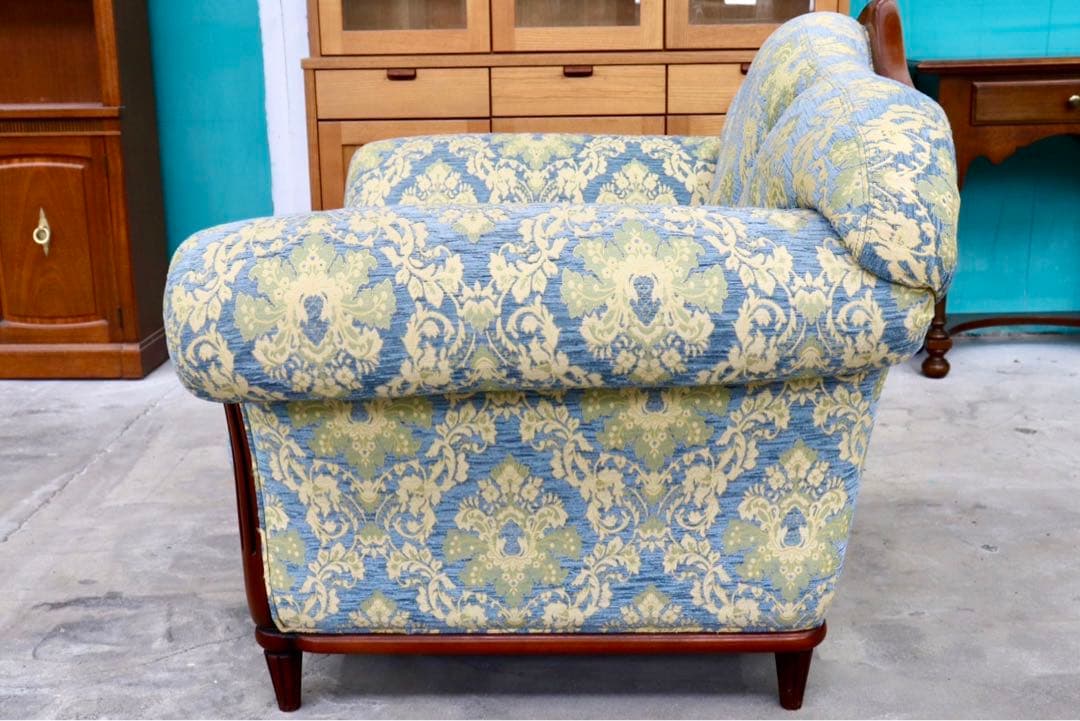 GMIH65A○1人掛けソファ シングルソファ アームチェア ファブリック クラ