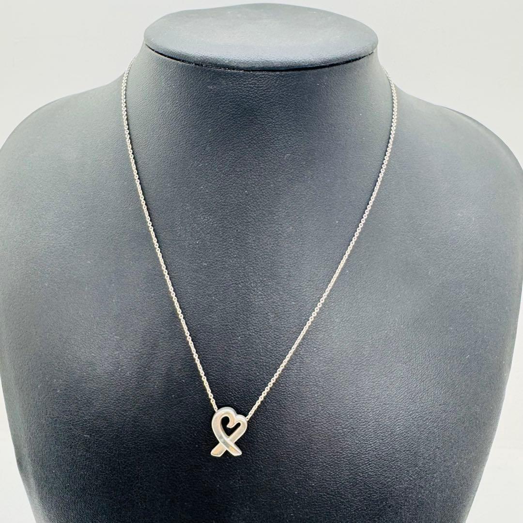 ✨Tiffany& Co.✨ティファニー✨ラビングハート✨シルバー✨ネックレス