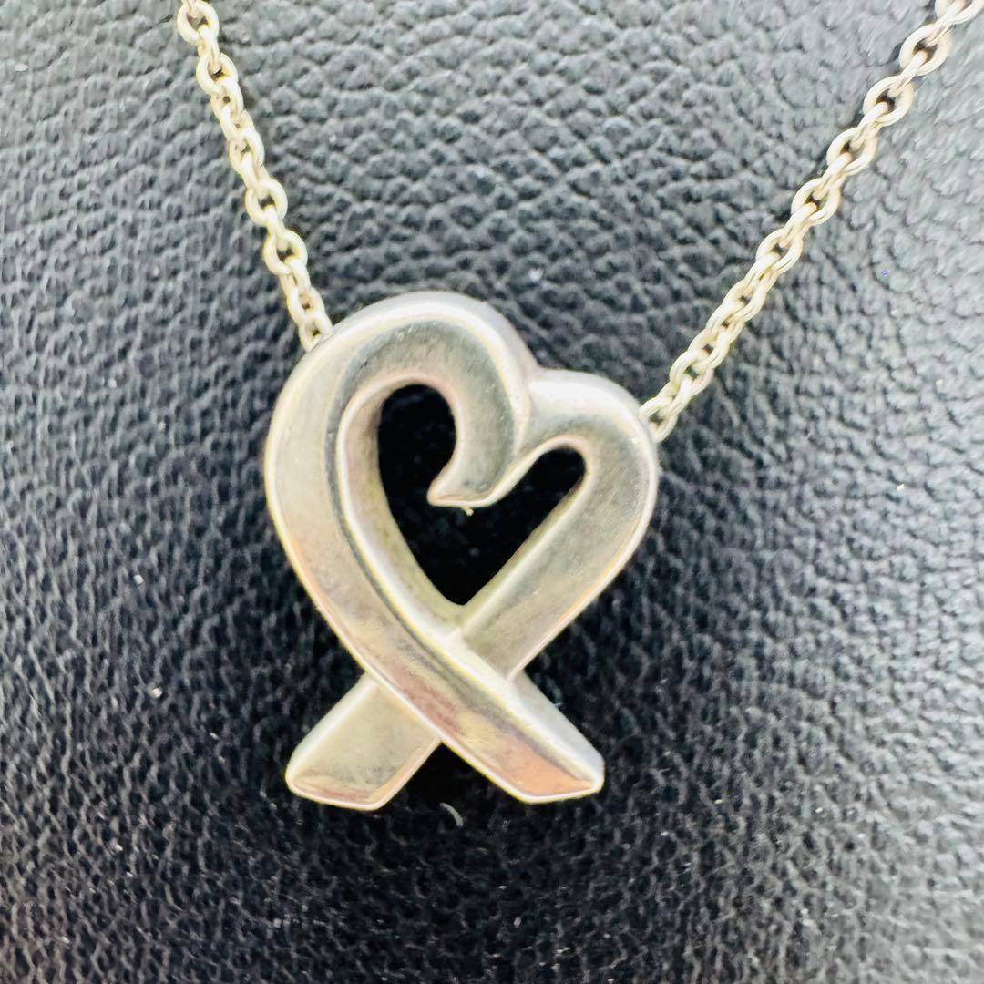 ✨Tiffany& Co.✨ティファニー✨ラビングハート✨シルバー✨ネックレス