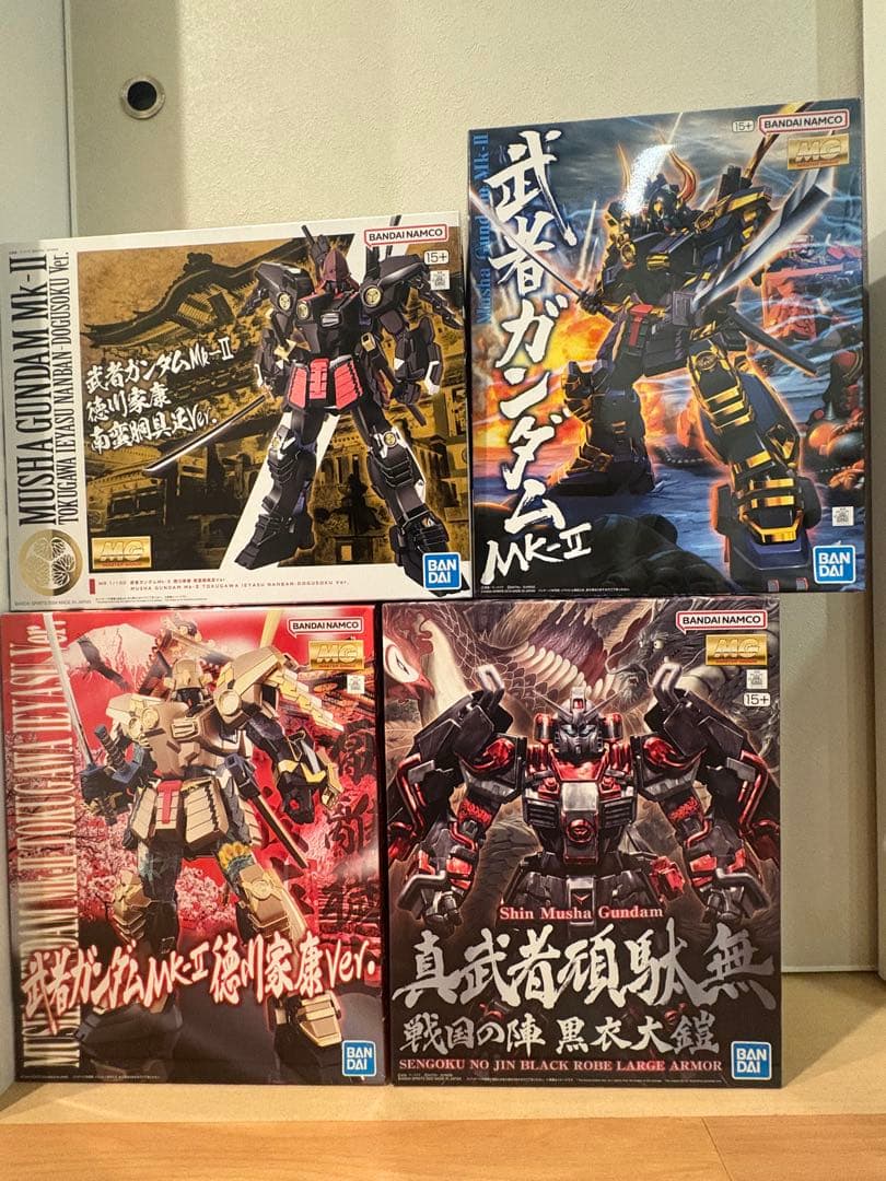 武者ガンダム MK-II & 真武者頑駄無　4機体セット 武者ガンダム Mk-2｜ホークさんのガンプラ作品｜GUNSTA（ガンスタ）