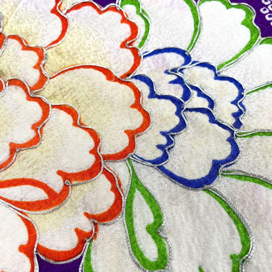 ◎mk-3097 七五三 女の子 着物・襦袢セット 7歳 銀駒刺繍 1-26 - メルカリ