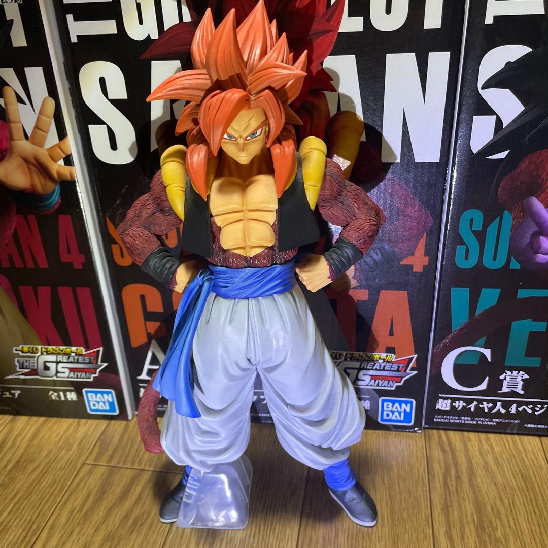 て*ら様 1番くじドラゴンボールグレイテイストサイヤン超サイヤ人4 フィギュアセ