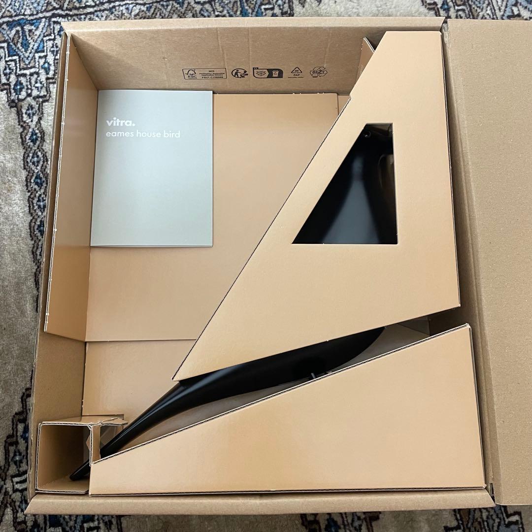 箱付き正規品《 vitra 》イームズ ハウスバード ブラック 置物 オブジェ