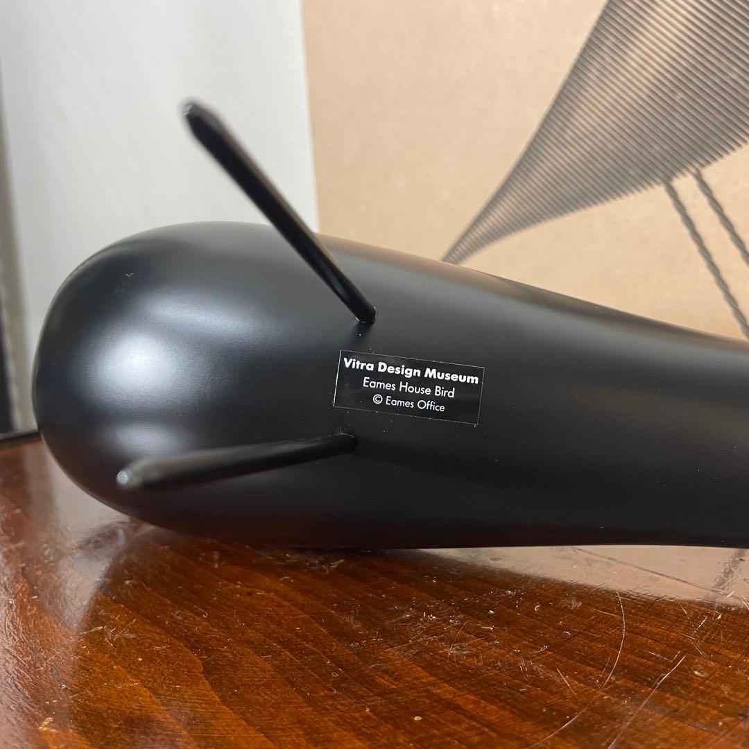 箱付き正規品《 vitra 》イームズ ハウスバード ブラック 置物 オブジェ