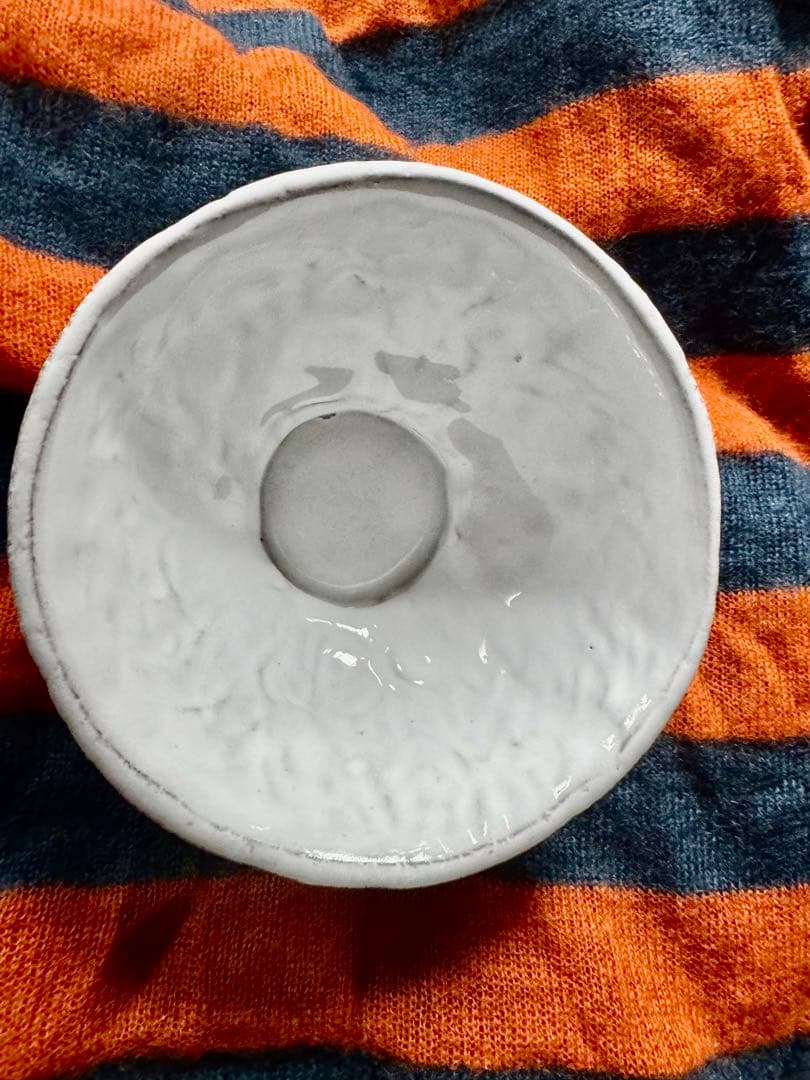 未使用シール付アスティエ・ド・ヴィラット　カフェオレボウル　脚付ラージボウル