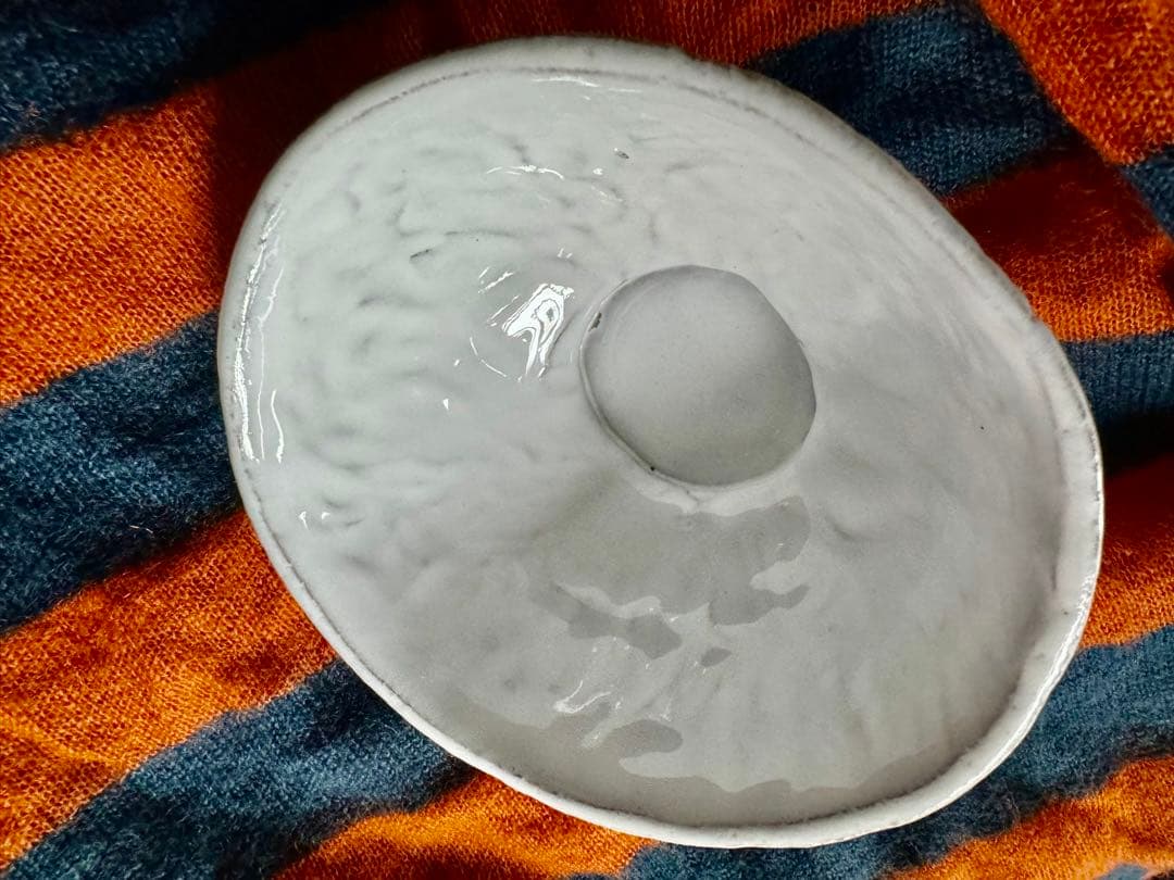 未使用シール付アスティエ・ド・ヴィラット　カフェオレボウル　脚付ラージボウル