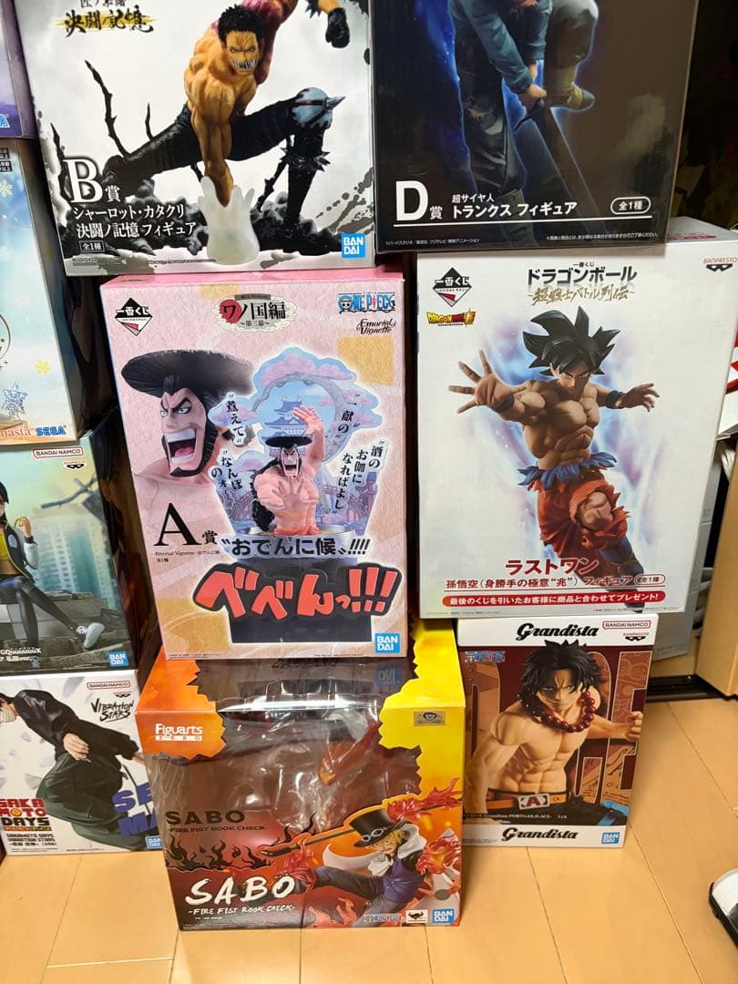 ワンピース　ドラゴンボール　一番くじ　プライズ　フィギュア　フィギュアーツ