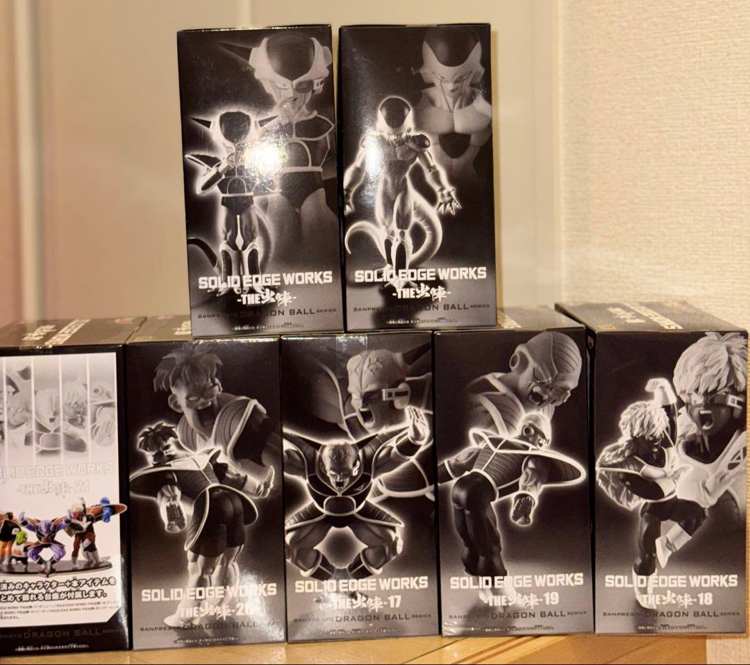 【初版品】 ドラゴンボール THE出陣 ギニュー特戦隊&フリーザ2種 未開封