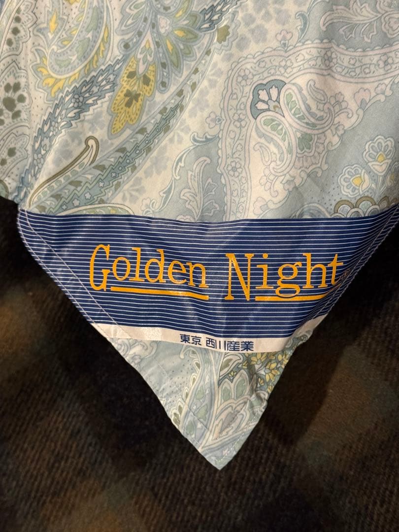 西川 羽毛掛け布団 Golden Night ペイズリー柄 シングル - メルカリ