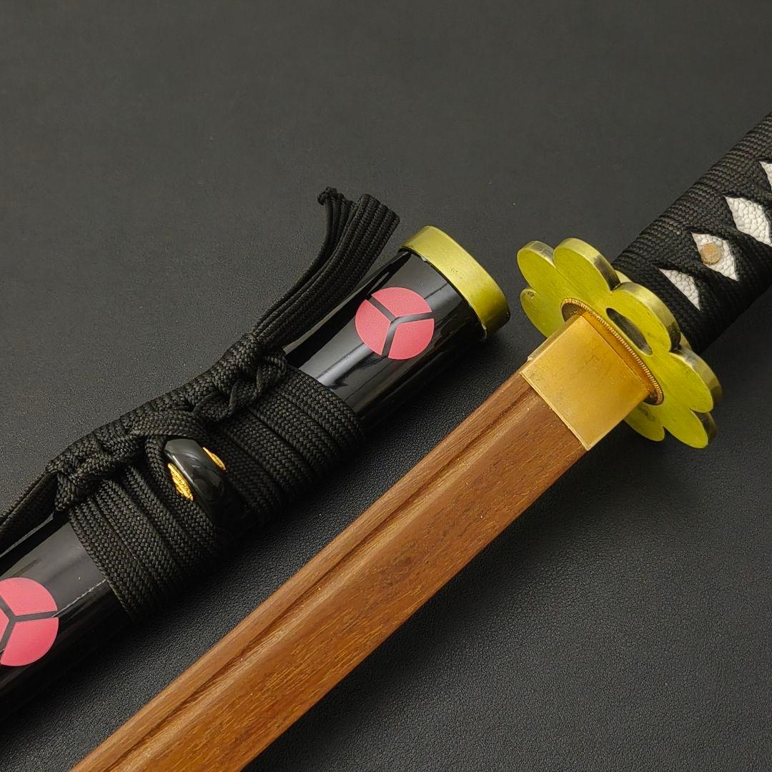 日本刀　模造刀　秋水　木製刀　硬木製　居合練習　刀剣拵　武道具