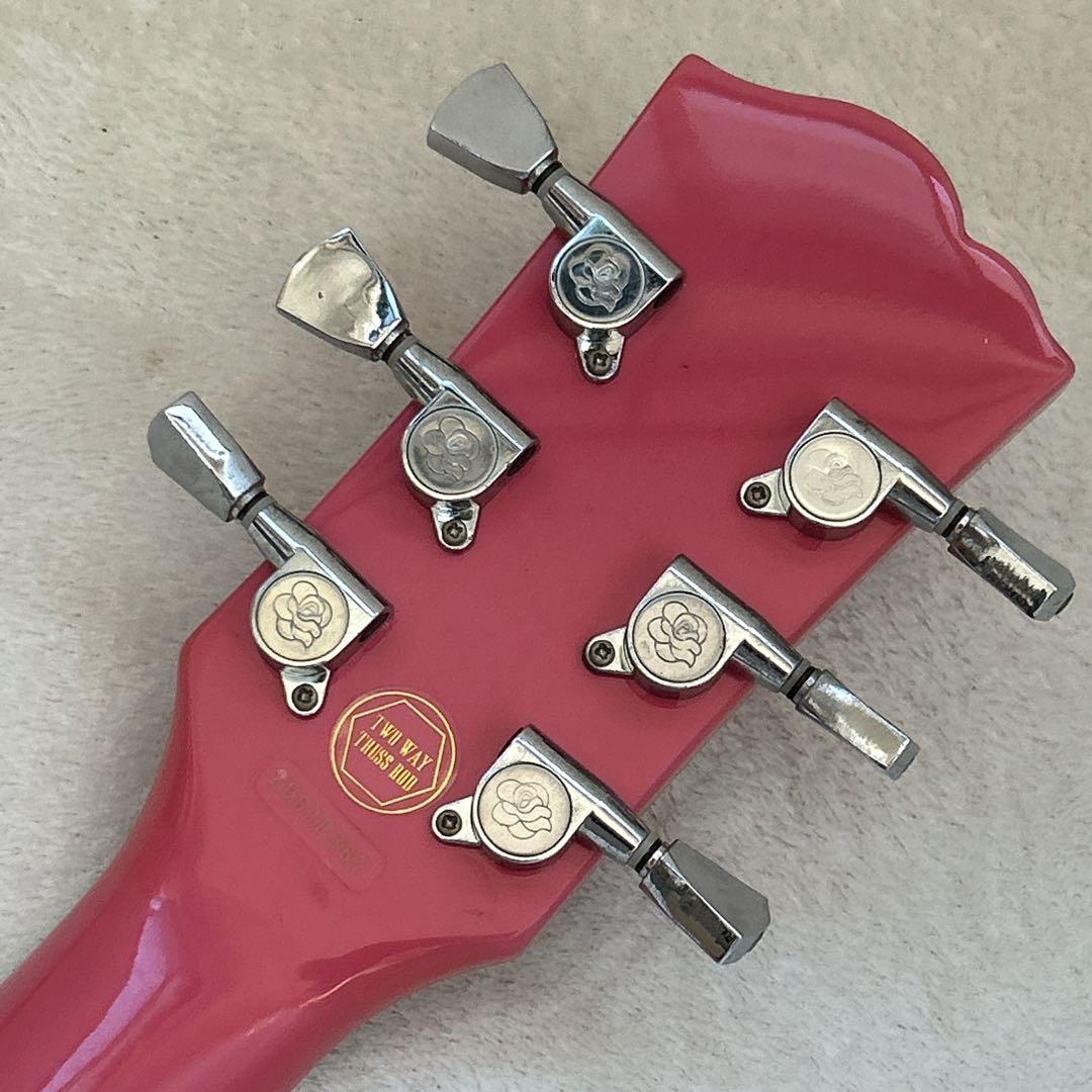 Gypsy Rose ピンク ラメ レスポール ジプシーローズ エレキギター