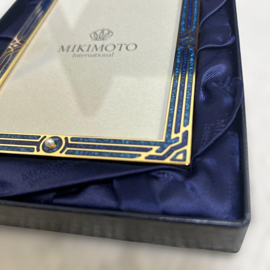 本日限定セール‼️希少✨MIKIMOTOフォトフレーム クリスタルラッカー パール