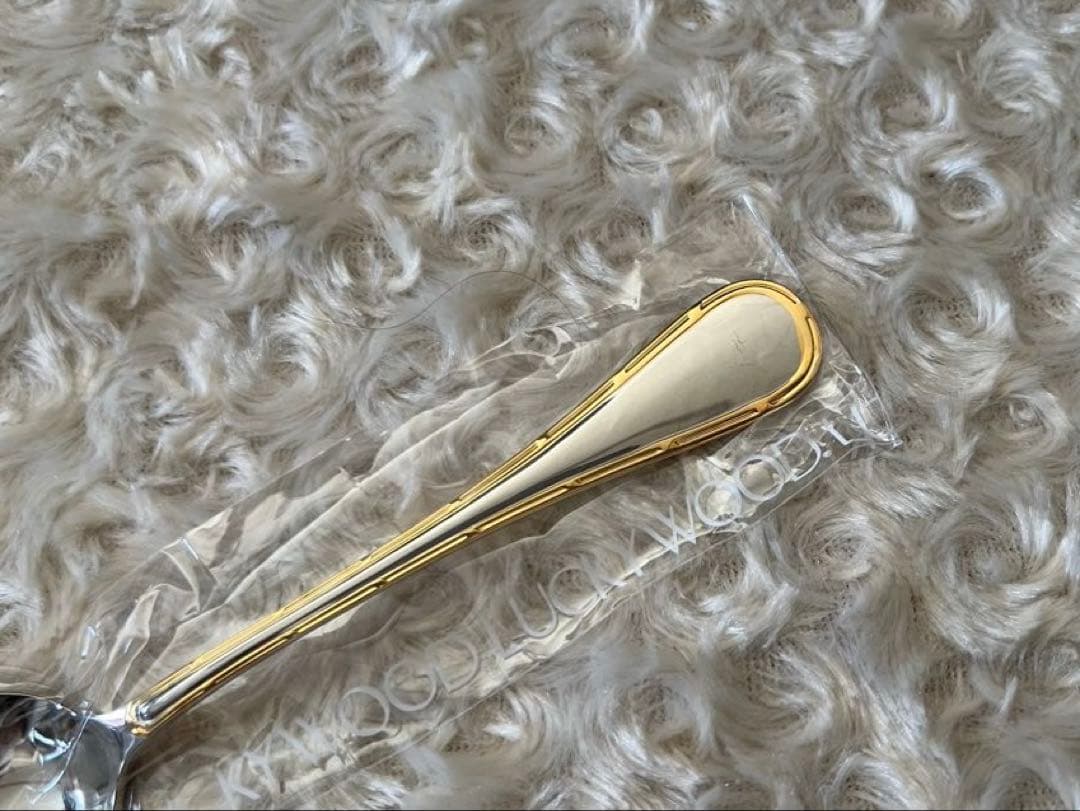 ラッキーウッド カトラリーセット　オーロリー　金彩　ディナーセット　20本