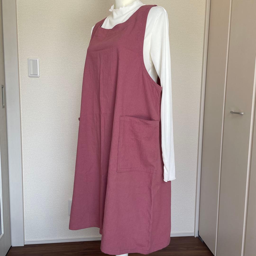 リンリン様　ワッシャーコットン　エプロン