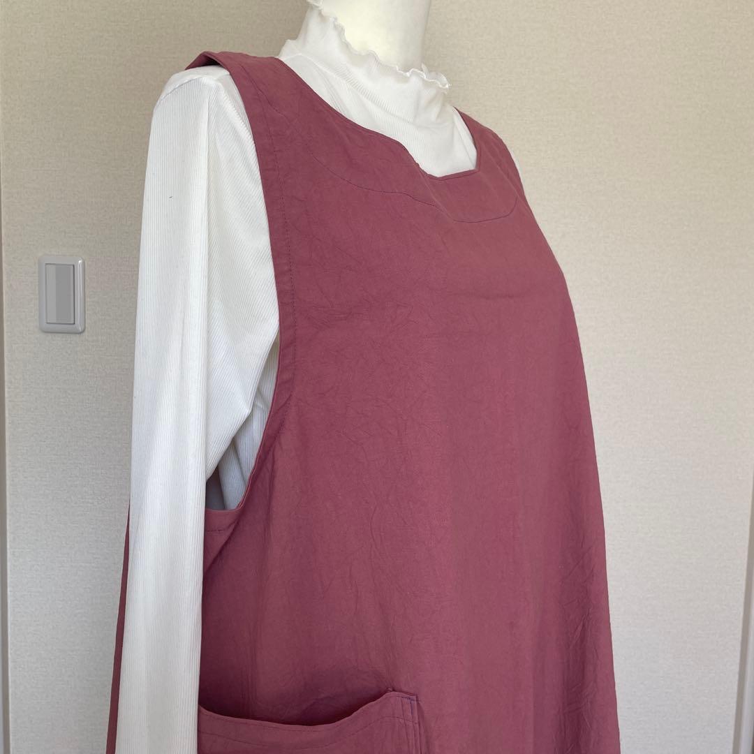 リンリン様　ワッシャーコットン　エプロン