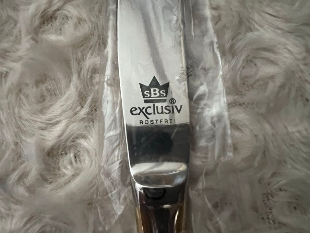 SBS社製　ゾーリンゲン （金彩）カトラリーセット　ディナーセット 〈25本〉