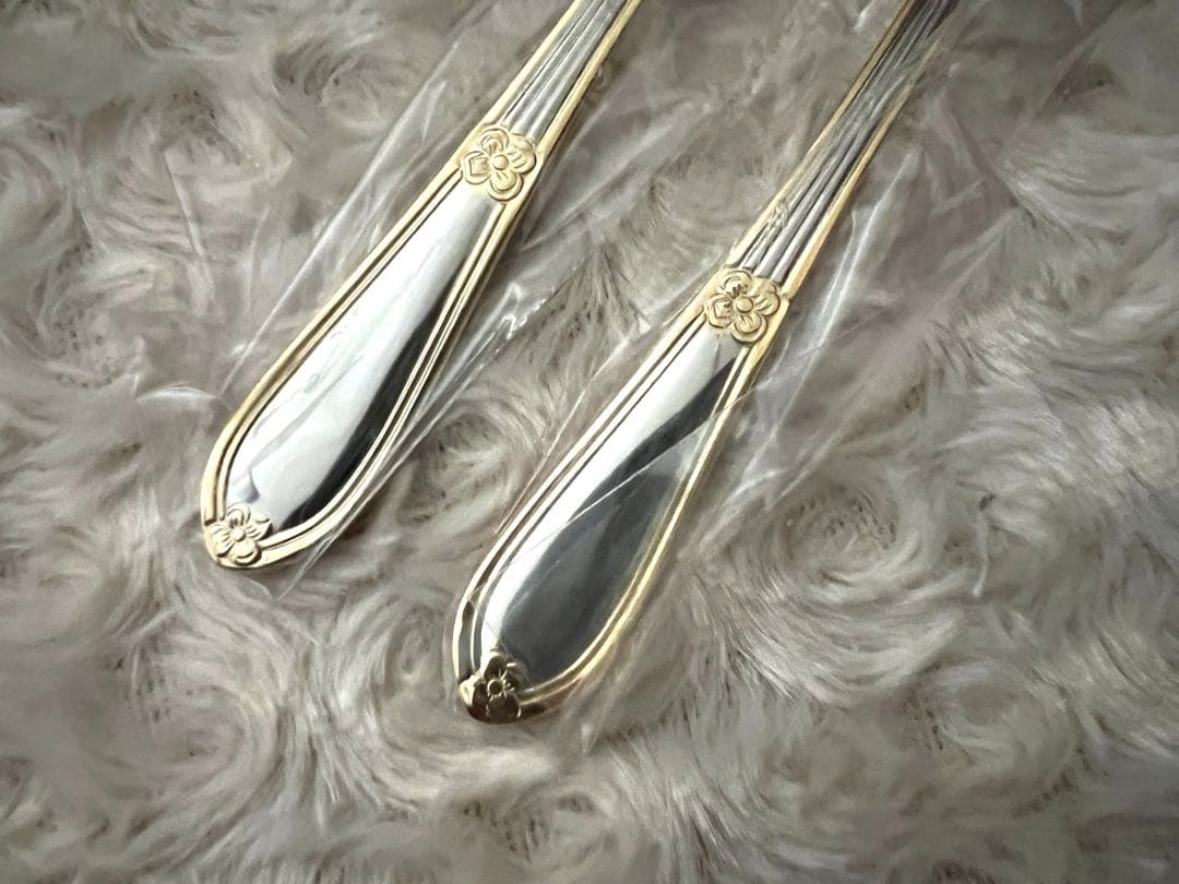 SBS社製　ゾーリンゲン （金彩）カトラリーセット　ディナーセット 〈25本〉