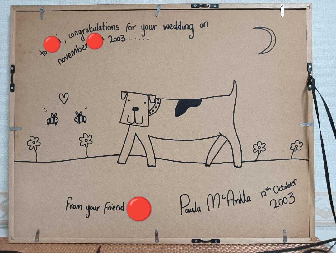 1月末削除】【直筆サイン＆絵入】Paula McArdleポーラ マッカードル