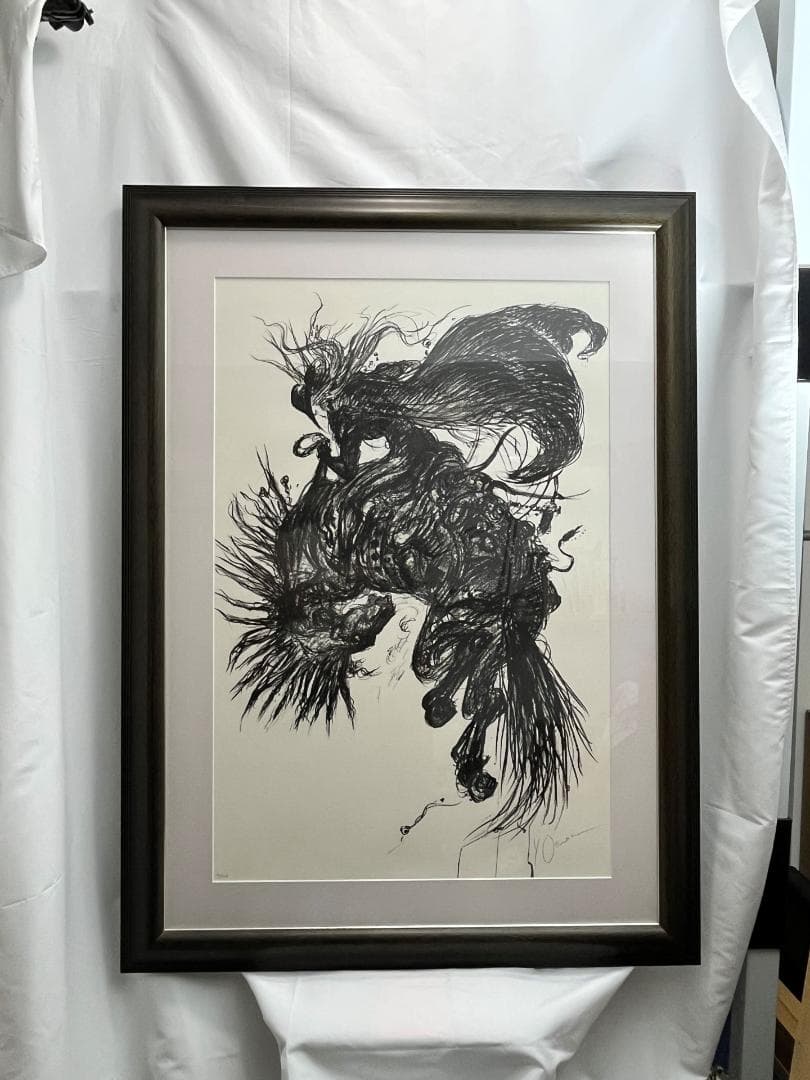 天野喜孝 翔～しょう～ リトグラフ アールビバン - メルカリ