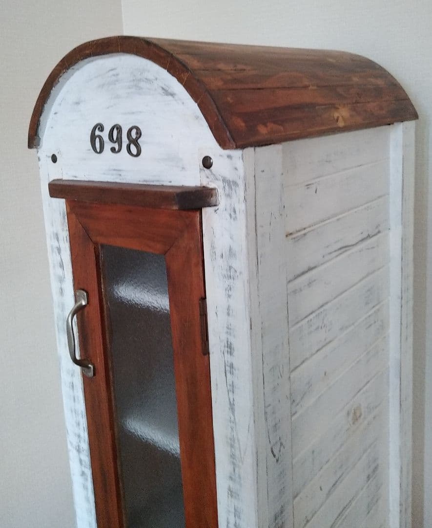 アンティーク収納棚（ハンドメイド）