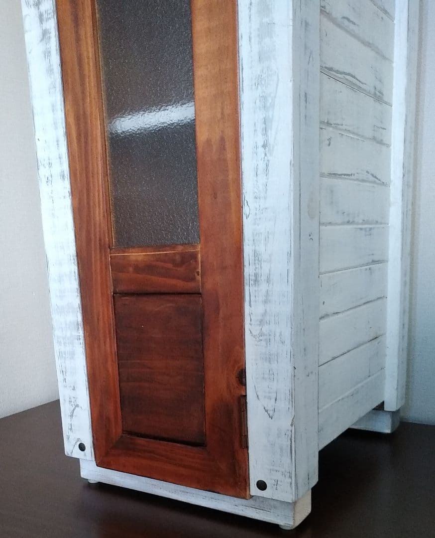 アンティーク収納棚（ハンドメイド）