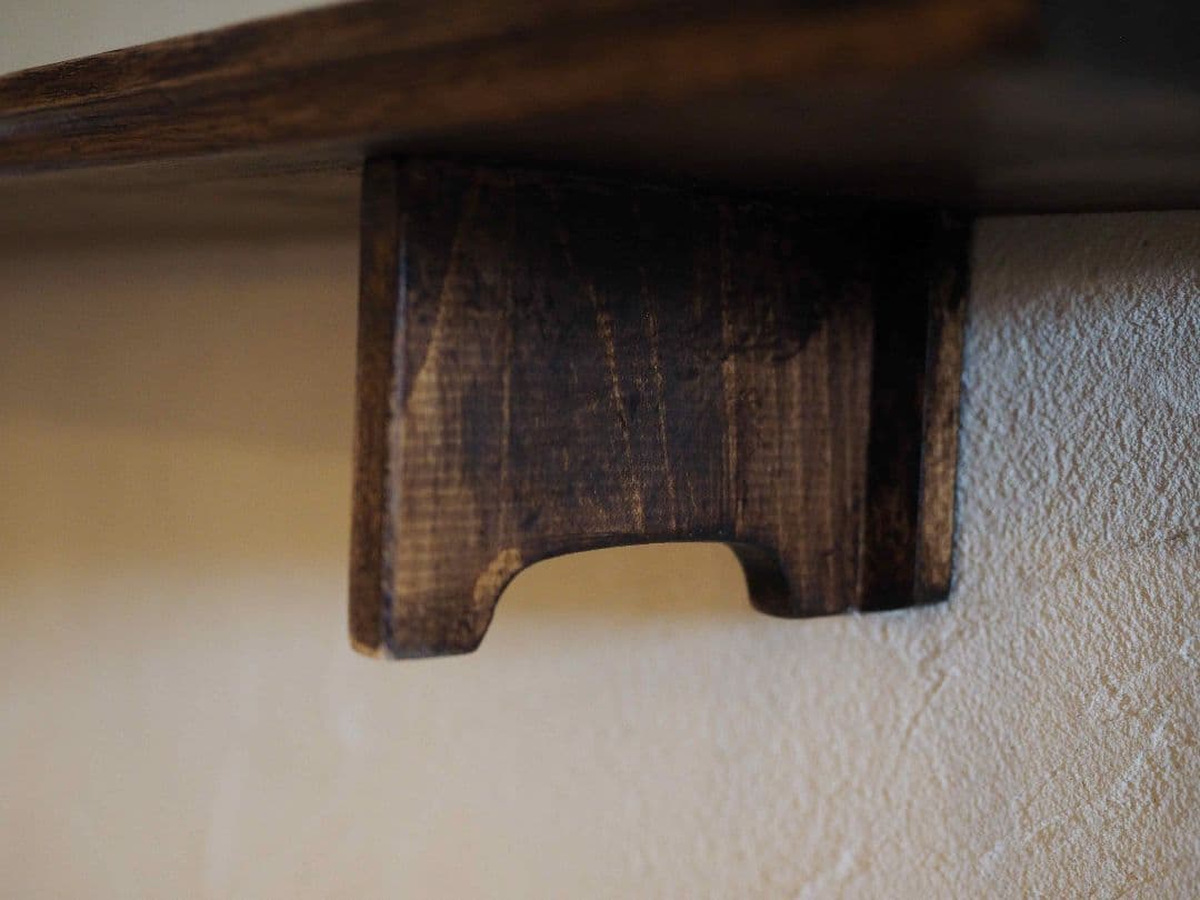 フランス　アンティーク　ウォールシェルフ　棚　シェルフ　壁掛け　シャビー