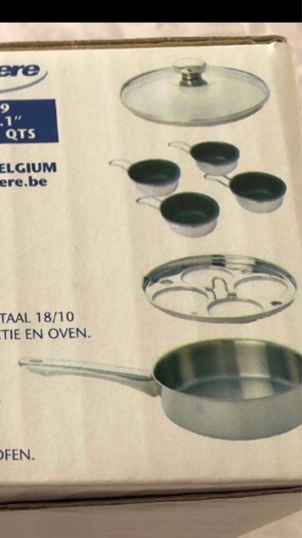 デメエレ　demeyere フライパン　ベルギーブランド　未使用品