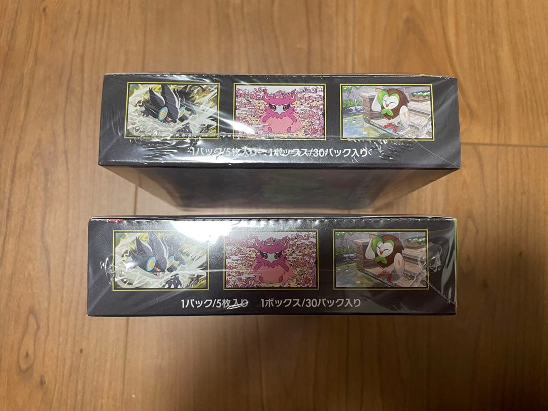 ムニキスゼロ シュリンク付き 未開封BOX 2BOX ポケモンカードゲーム