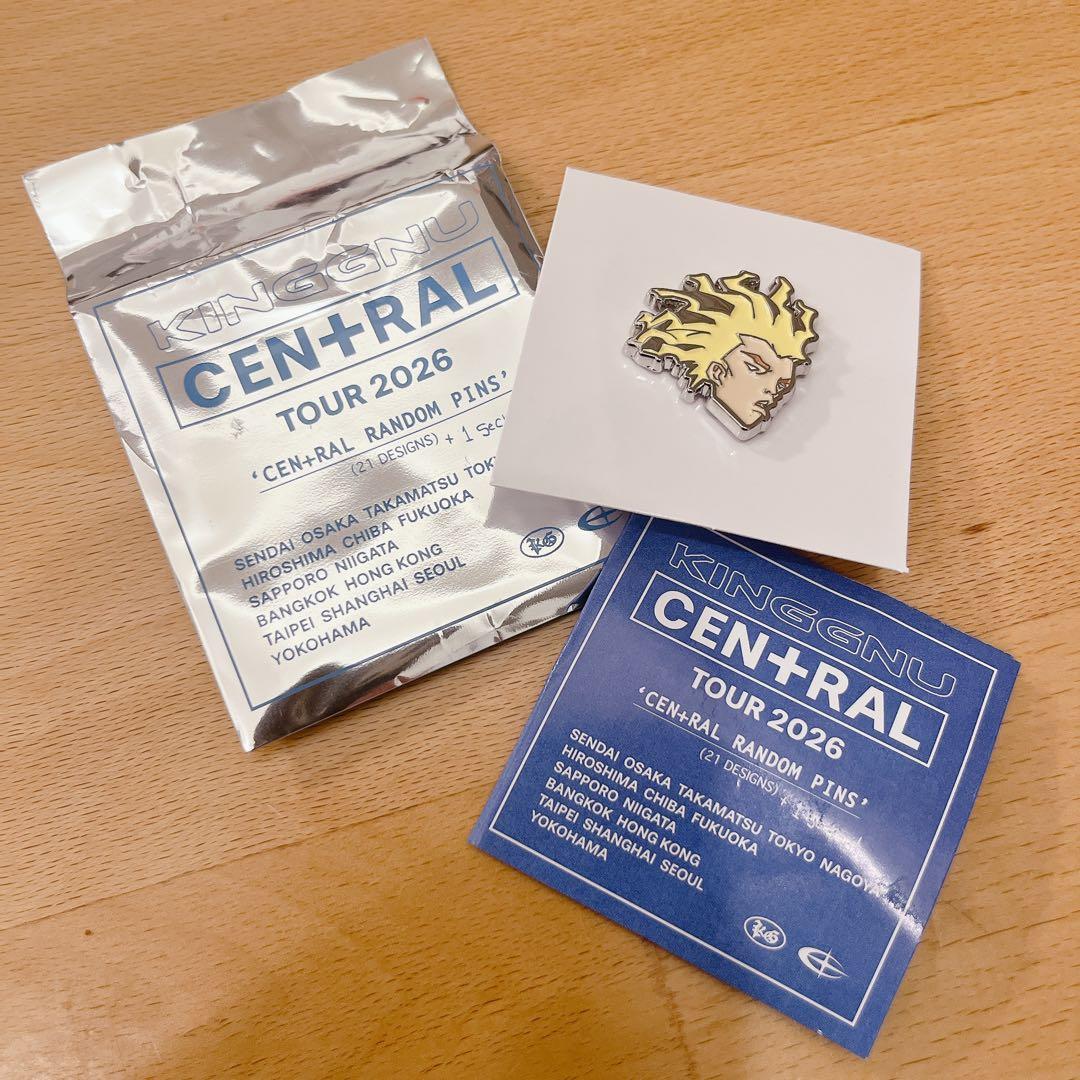 KingGnuCEN+RALTour2026ピンズピンバッジ勢喜遊YU - メルカリ