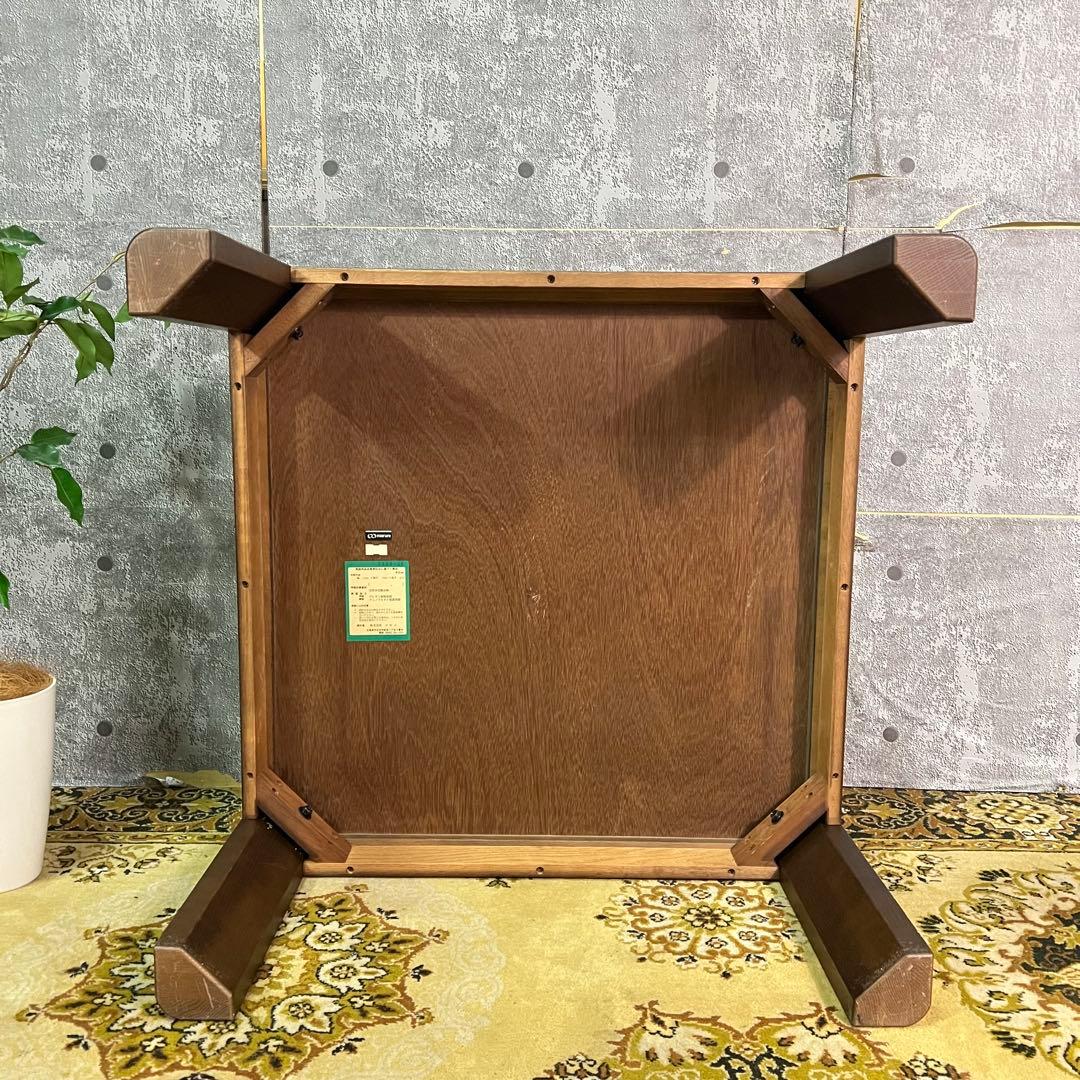 ꧁マルニ木工 maruni꧂スクエアリビングテーブル センター ロー 机 ソファ