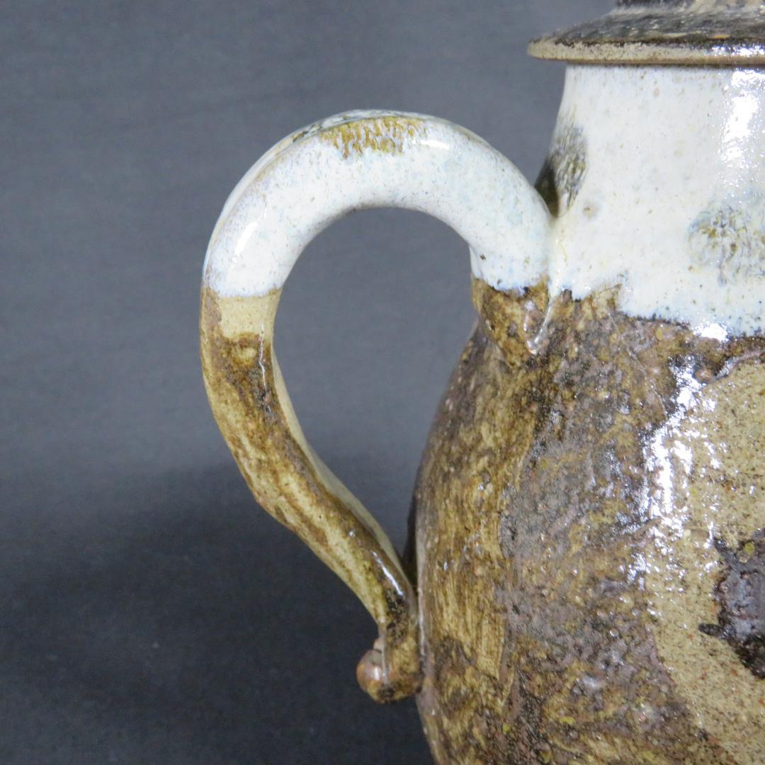 相馬 水注 水差し ポット 民藝 猪目 ハート 花器 訳アリ - メルカリ