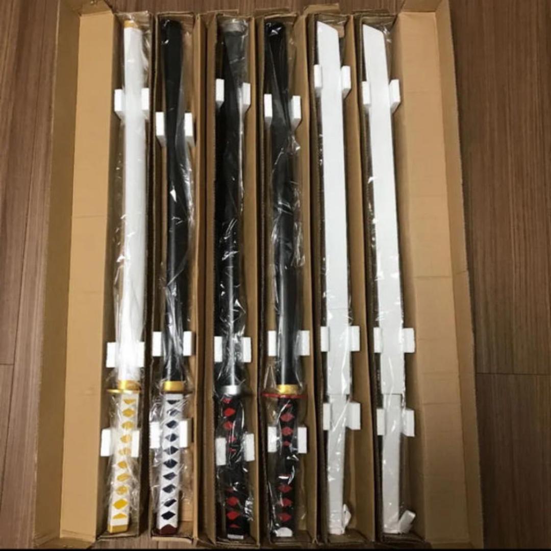 5種30本☆鬼滅の刃 日輪刀コスプレ100cm 義勇 善逸 煉獄 炭治郎 伊之助