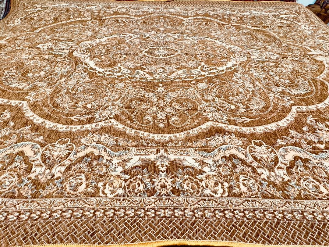 ペルシャハリランヤズドシート/キリム 193x290cm