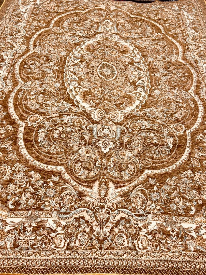 ペルシャハリランヤズドシート/キリム 193x290cm