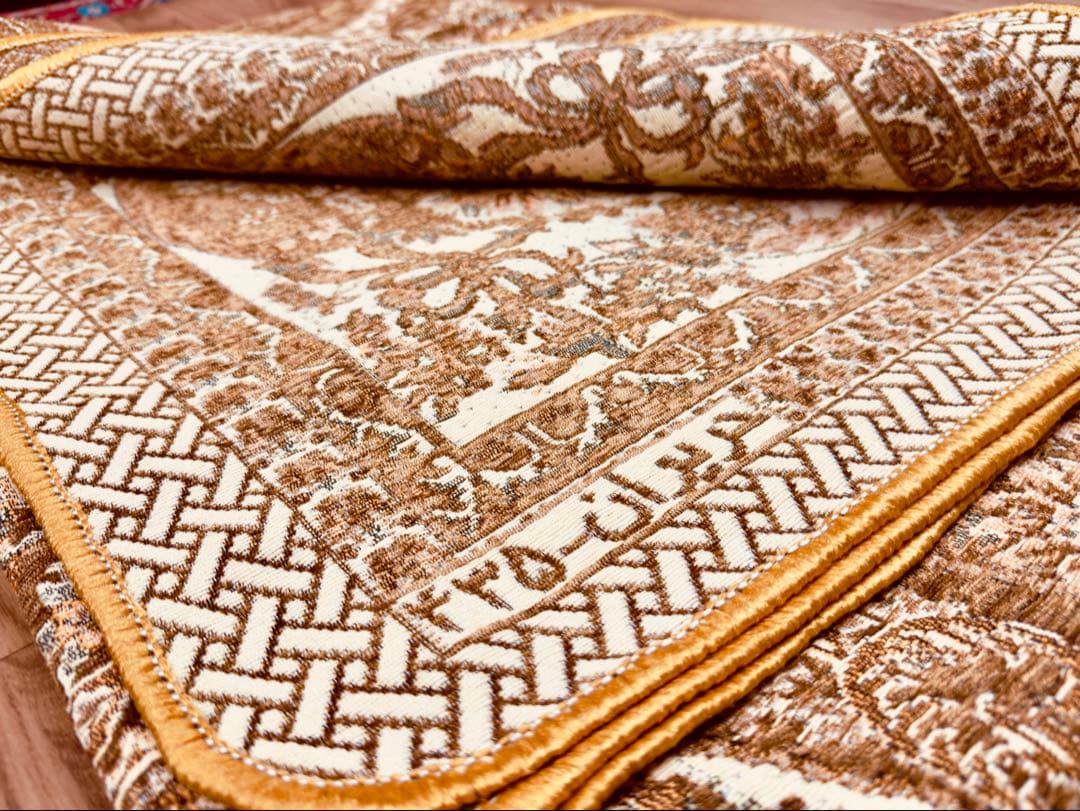 ペルシャハリランヤズドシート/キリム 193x290cm