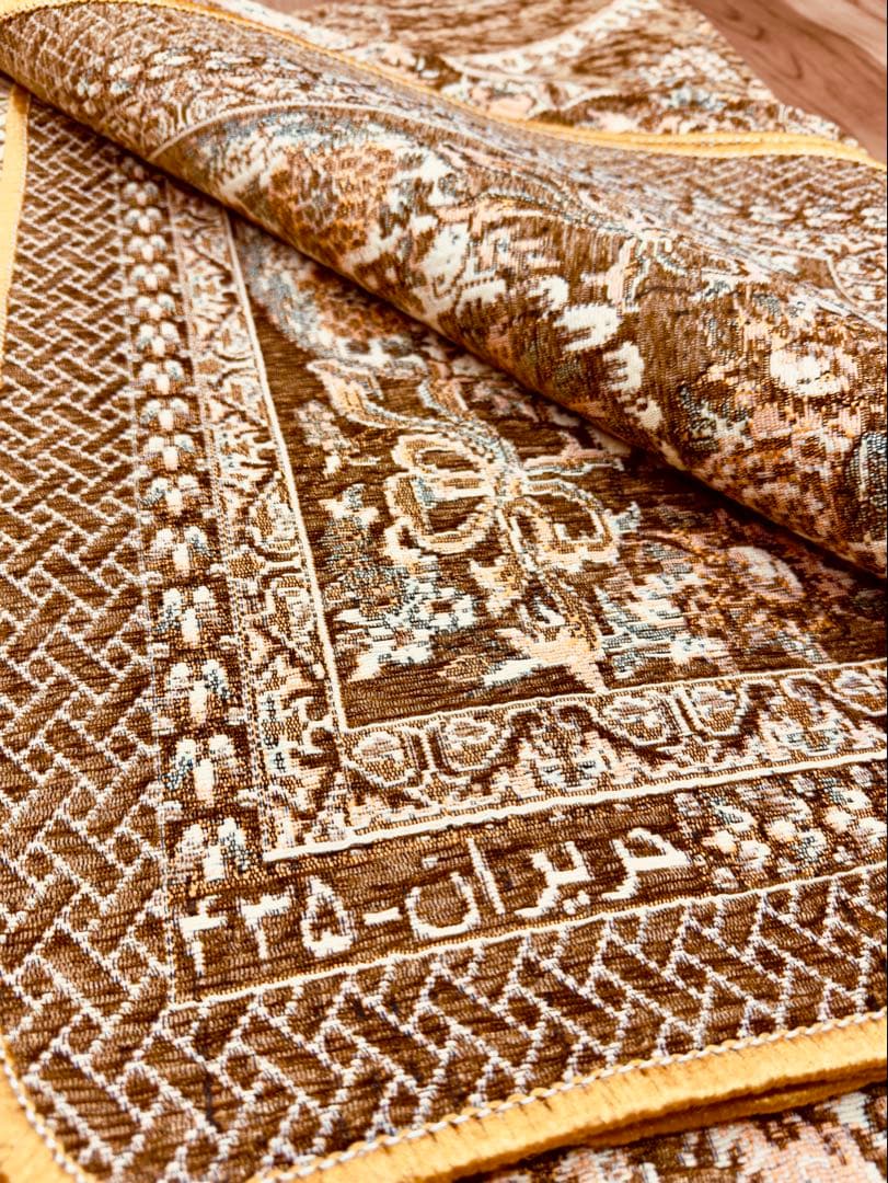 ペルシャハリランヤズドシート/キリム 193x290cm